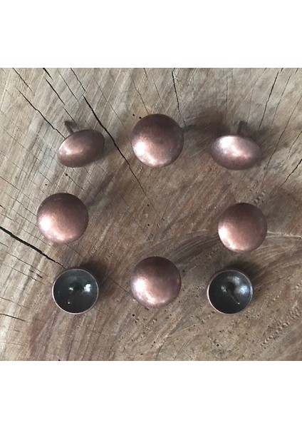 Antik Kahve Bronz Renk Kabara Raptiye Koltuk Çivisi 16MM 30ADET