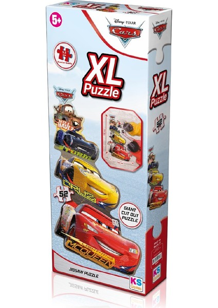 Disney Cars Arabalar Xl Dev Yer Puzzle Yapboz 52 Parça