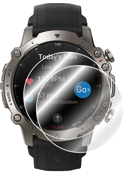 Amazfit Falcon Akıllı Saat ile Uyumlu Ipg Ekran Koruyucu (2 Adet)