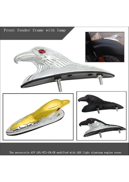 Motosiklet Ön Süs Gözleri Işık (Yurt Dışından) modelleri