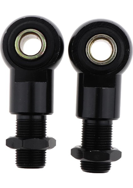 2 Adet Göz Adaptörleri Uç Vidalı Motosiklet Şok Emici Ekipman Aksesuarları Siyah - 10MM (Yurt Dışından) fiyatları