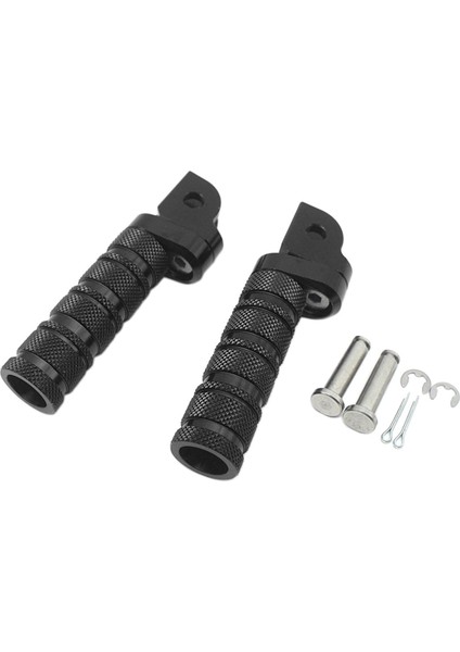 TDM900 XJR1200 XJR1300 Siyah Için Cnc Reardset Ayak Çarşamba Footpeg Pedalları (Yurt Dışından)