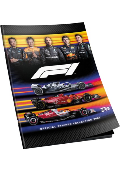 Formula 1 Stickers 2022 - Tam Set Stickerlar ve Albüm!