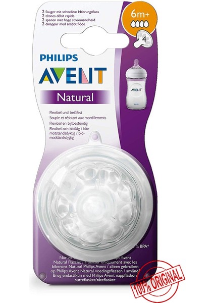Philips Philips Avent Natural Biberon Emziği +6 Ay 2li modelleri