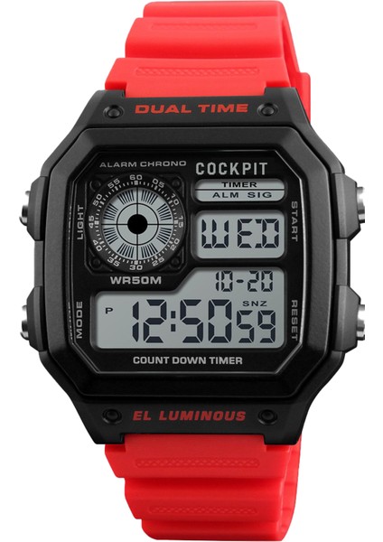Cockpıt CK-4100RD Erkek Kol Saati