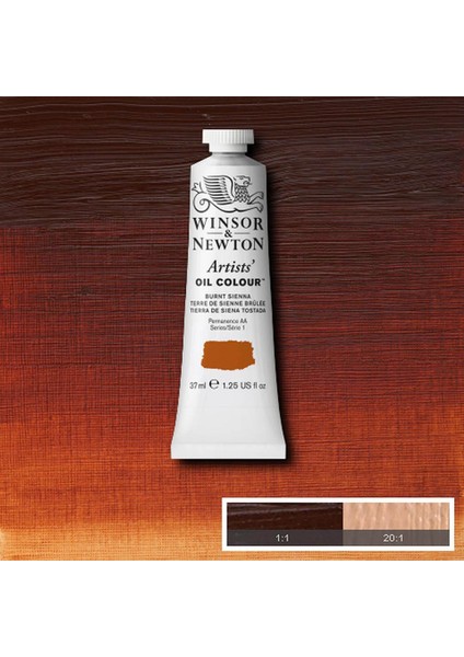 Artists Yağlı Boya 37ML Burnt Sienna 074 S.1