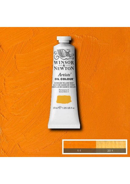 Artists Yağlı Boya 37ML Cadmium Yellow Deep 111 S.4