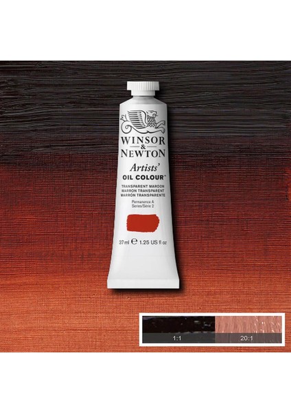 Artists Yağlı Boya 37ML Transparent Maroon 657 S.2
