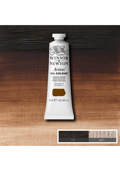 Artists Yağlı Boya 37ML Vandyke Brown 676 S.1