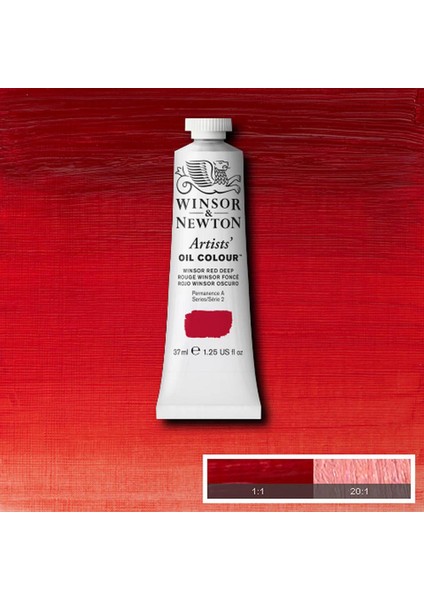 Artists Yağlı Boya 37ML Winsor Red Deep 725 S.2