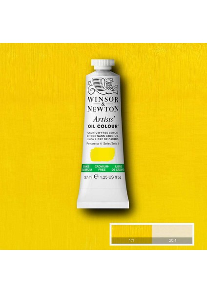 Artists Yağlı Boya 37ML Cadmium-Free Lemon 898 S.4