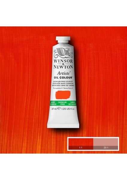 Artists Yağlı Boya 37ML Cadmium-Free Scarlet 903 S.4