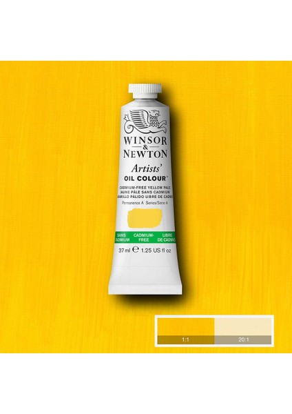 Artists Yağlı Boya 37ML Cadmium-Free Yellow Pale 907 S.4