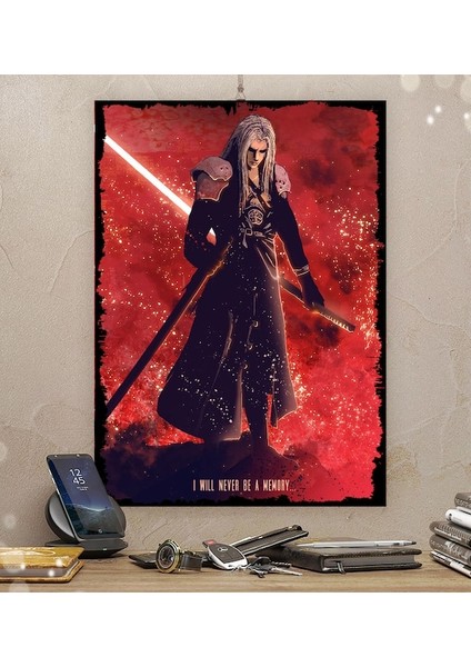 Soldıer 1st Class Gamer Tasarım 50X70CM Hediyelik Dekoratif 8mm Ahşap Tablo