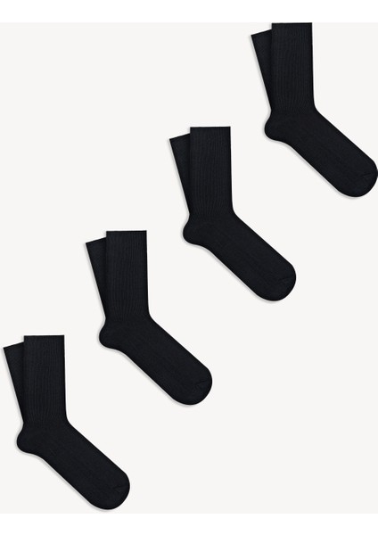 4'lü Düz Soket Doktor Çorap