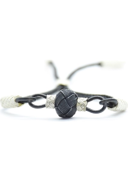 Erkek Gümüş Kazaziye Tasarım Bileklik