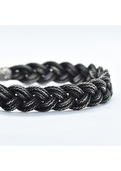 Erkek Oksitli Örme Kazaziye Bileklik modelleri