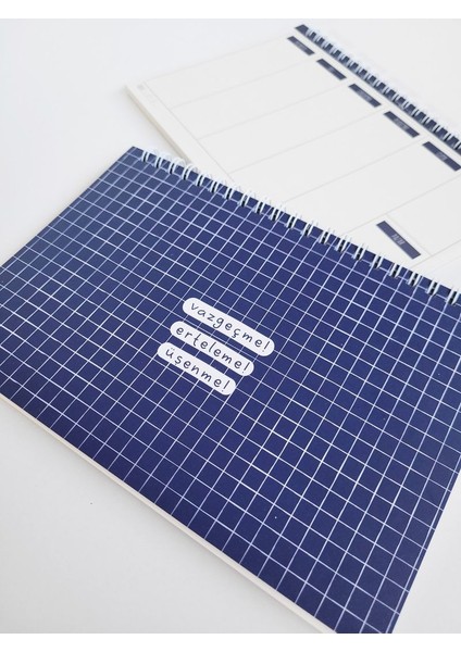 Haftalık Planlayıcı Defter - Vazgeçme Erteleme Üşenme fiyatları