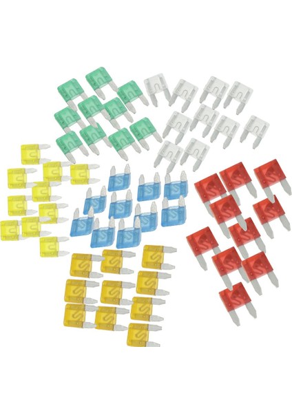 60PCS Standart Araba Sigortası Çeşitli Araba Kamyonu Motosiklet Sigortası Mini Araba fiyatları