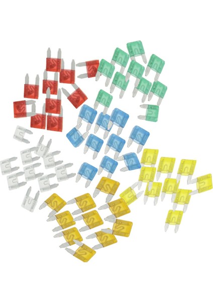 60PCS Standart Araba Sigortası Çeşitli Araba Kamyonu Motosiklet Sigortası Mini Araba indirimleri