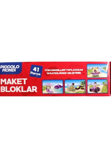 Maketbloklar 41 Parça