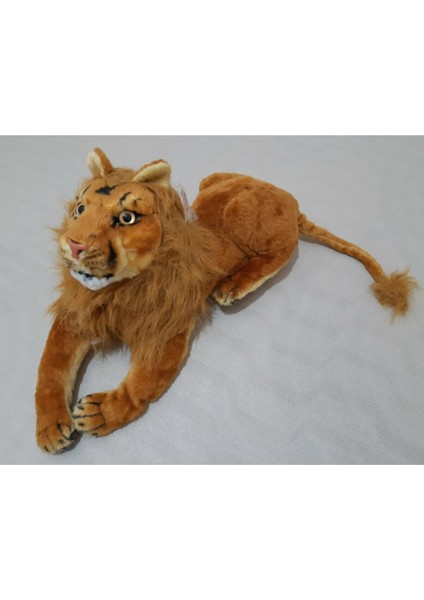 Sesli Kükreyen Aslan Peluş 52 cm