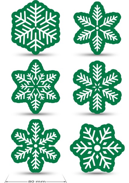 Kartaneleri Desenli Yeşil Keçe Bardak Altlığı 6'lı Takım fiyatları