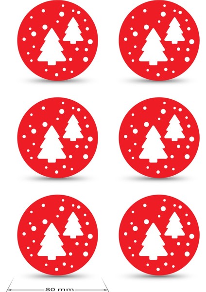 Yılbaşı Temali -6 Desenli Kırmızı Keçe Bardak Altlığı 6'lı Takım fiyatları