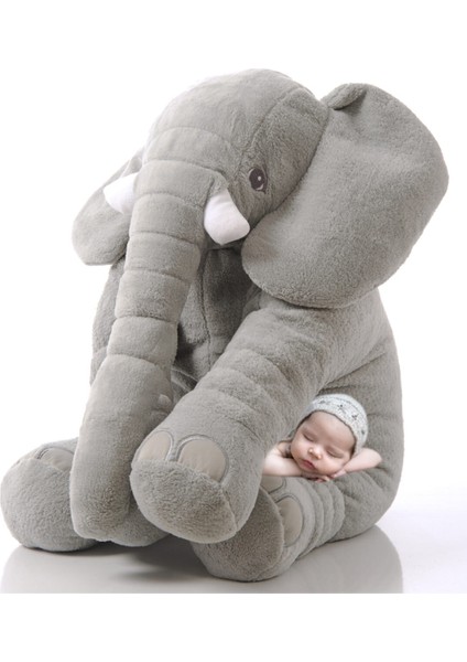 Uyku Arkadaşım Peluş Fil Büyük Yumuşak 65 cm fiyatları