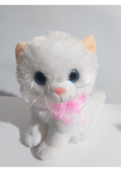 Oyuncak Pelüş Miyavlayan Kedi Papyonlu 24 cm fiyatları
