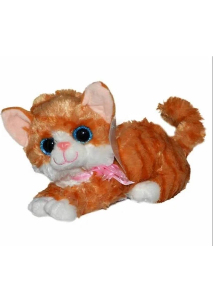 Top Rock Store Miyavlayan Sesli Peluş Kedi 35CM