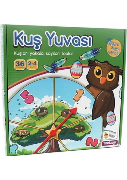 Eğitici Kuş Yuvası Oyunu