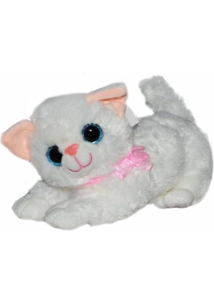 Miyavlayan Sesli Peluş Kedi 35CM