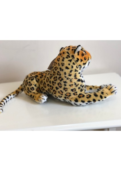 Sesli Kükreyen Leopar Peluş 40 cm fiyatları