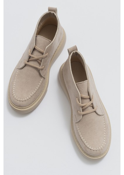 Valve Bej Süet Kadın Bot fiyatları