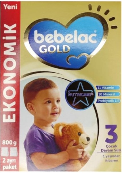 Gold 3 Numara Devam Sütü 800 gr Skt 2023