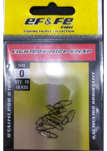 Ef&fe Fıghters Nıce Snap - Rapala Jig Klips fiyatları