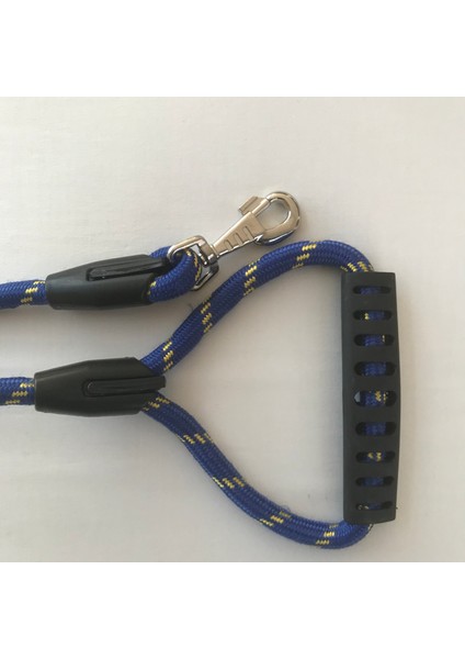 Köpek Gezdirme Kayışı Halatı Krom Gemi Kancalı 120CM