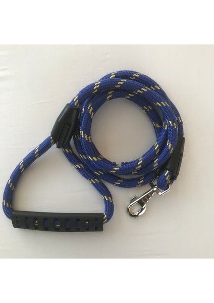 Köpek Gezdirme Kayışı Halatı Krom Gemi Kancalı 120CM