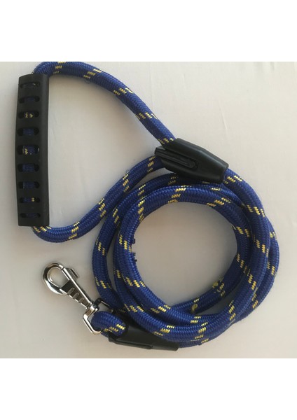 Köpek Gezdirme Kayışı Halatı Krom Gemi Kancalı 120CM