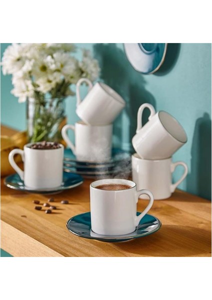 N3264 Mentol Plus Porselen Kahve Fincan Takımı fiyatları