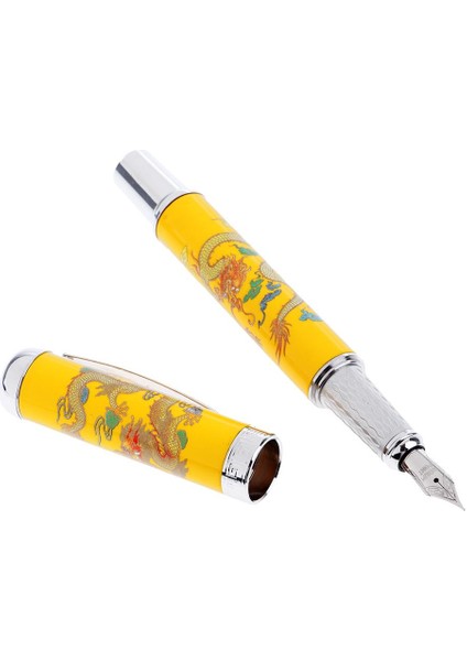 Altın Ejderha Desen Kalem 0.7mm Nib Kalem Kalem Dayanıklı Tükenmez Kalem(Yurt Dışından) fırsatları