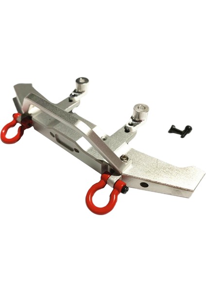 Cnc Mn D90 D91 1/10 Rc Rock Crawler Için Cnc Ön Tampon Boğası