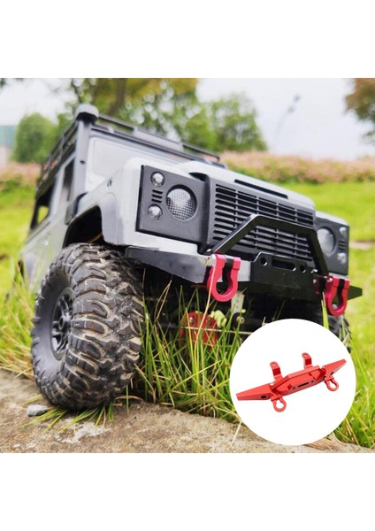 Cnc Metal Ön Tampon Yükseltme D90 D91 1:12 Rc Rock Crawler (Yurt Dışından)