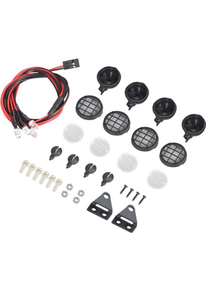 Rc Lamba 4led Işık Eksenel SCX24 AXI00001 Prwler Car Dıy Accs fırsatları