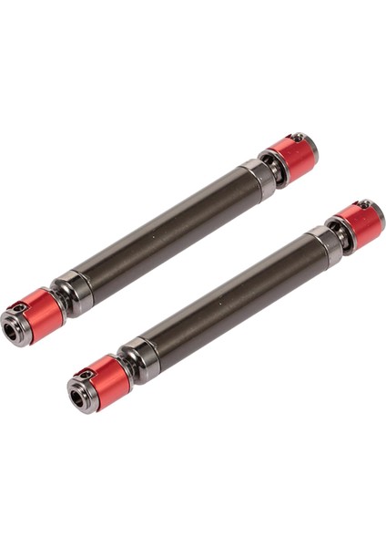 2 Pcs Rc Metal Alüminyum 90-125MM 1:10 Rc Craıl Için Ayarlanabilir Tahrik Mili