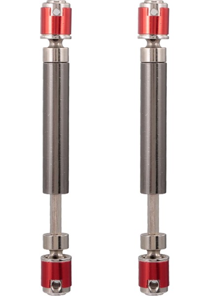 2 Pcs Rc Metal Alüminyum 90-125MM 1:10 Rc Craıl Için Ayarlanabilir Tahrik Mili fiyatları