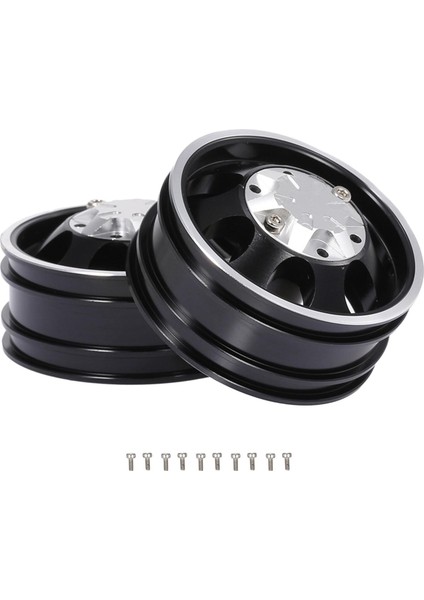 1/14 Kamyon Tırmanma Aksesuarları Için 2 Parça Metal Ön Tekerlek Hub fiyatları