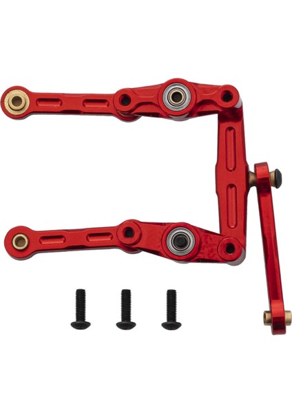 TT02 TT02D 1/10 Rc Araç Kırmızı Için Ayarlanan Rc Direksiyon Bağlantıları