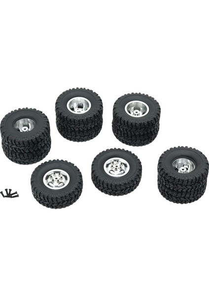 4pcs 1:16 Wpl B16 B36 Model Paletli Araba Buggy Dıy Aksesuarı Için Kauçuk Lastik(Yurt Dışından)